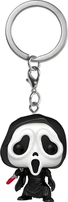 Obrázek produktu pro Scream - Scream! POP! vinylová klíčenka 4 cm Horor Ghostface Display (12)