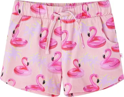 Produktbild von Kindershorts mit Kordelzug Hellrosa 128