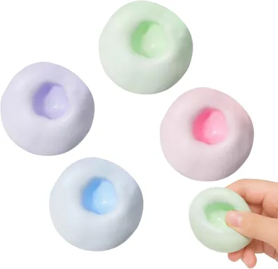Productafbeelding van Zachte stressballen in druivenstijl - Squishy squeeze speelgoed