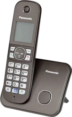 Produktbild von Panasonic KX-TG6811GA Schurlostelefon mocca braun