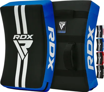 Produktbild von RDX Schlagkissen Kampfsport, Schlagpolster Kickboxen Trittkissen Trittschlagpolster Kick Shield Trainerpratzen Schlagpratze Boxpratzen für Karate, MMA, Muay Thai, Thaiboxen, Taekwondo (1 Stück)