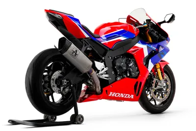 Produktbild von ARROW PISTA Titan mit Zwischenrohr aus Titan für Honda CBR1000 RR-R ab Modelljahr 2020-