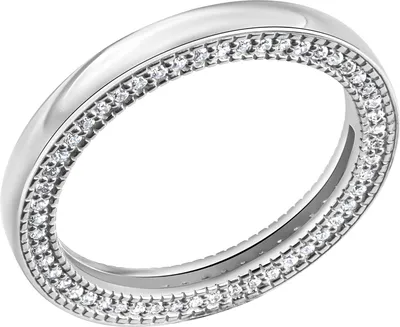 Produktbild von Celesta Silber Ring 925/- Sterling Silber Silbergrau 056 (17,8) Zirkonia weiß 274270270