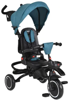 Image de Tricycle avec rotation Byox - Cruz, turquoise