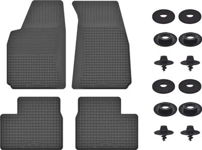 Produktbild von Gummimatten Mit Stoppern Für: Suzuki  Baleno I (1995-2007) Schwarz Set