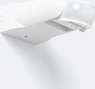 Produktbild von Bewegungssensor RADAR mit Dämmerungssensor 180° Ausrichtbar Außenbereich IP65 Weiß