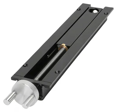 Imagen del producto de Omgoods - Mordaza para banco de carpintería con una capacidad de 110 mm, fabricada en aluminio y acero