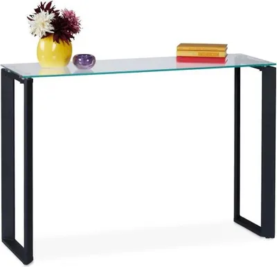 Obrázek produktu pro Konzolový stůl se skleněnou deskou