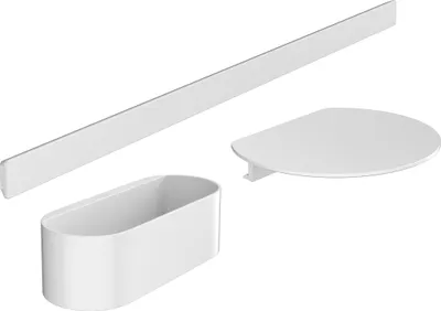 Produktbild von Hansgrohe Badewannenset WallStoris mattweiss, 27966700