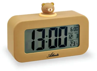 Produktbild von Atlanta 2169/3 Kinderwecker Digital mit Melodien Bärchen