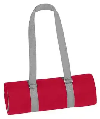 Image de James and Nicholson - Couverture de pique-nique, couleur unie LT2068 (180 cm x 180 cm) (rouge)
