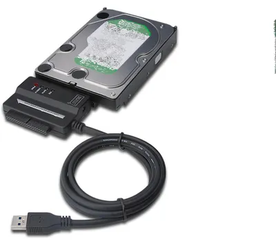 Immagine prodotto di DIGITUS HDD-Adapterkabel USB3.0   -> SATAII + 3.5" IDE