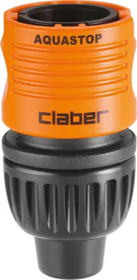 Immagine prodotto di claber® Raccordo automatico con aquastop per tubo flessibile