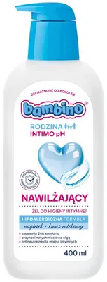 Zdjęcie produktu dla Bambino Rodzina Higieniczne Nawilżane Chusteczki 72 sztuki