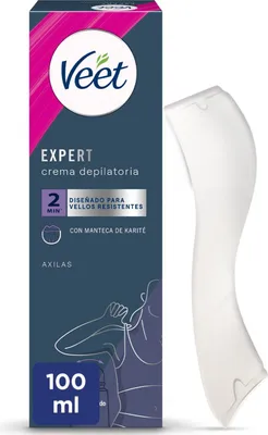 Image de Veet Expert Axillas Crème dépilatoire 100ML pour zones sensibles
