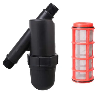 Garten-Wasserfilter 3/4 Zoll, 120 Mesh, Siebfilter für Bewässerung