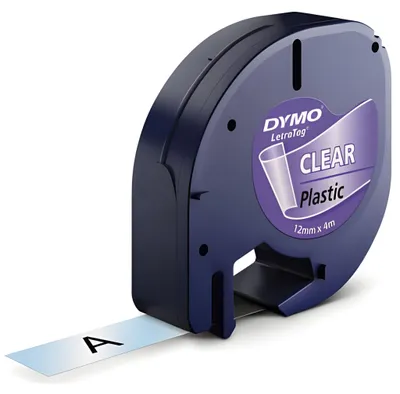 Zdjęcie produktu dla Dymo Dymo Taśma do pisania 12267 Plastikowa przezroczysta (S0721530)