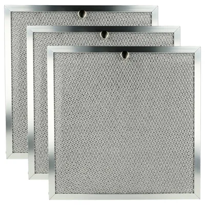 Produktbild von vhbw 3x Filter Metallfettfilter kompatibel mit Miele DA289, DA289-3, DA289-4 Dunstabzugshaube, Metall