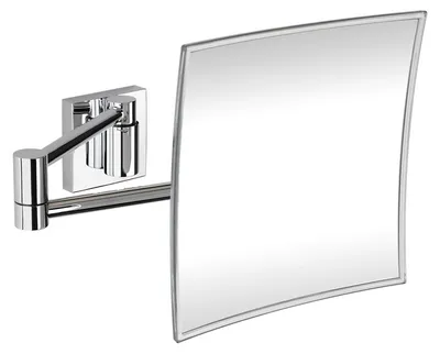 Produktbild von Kosmetikspiegel Bemeta, einseitig, 215 x 215 mm, Chrom