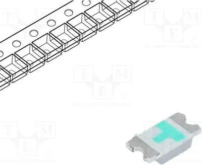 Productafbeelding van 5x LED, 100-150 mcd, blauw, SMD 1206, 140°, 3,2 x 1,6 x 0,8 mm, 2,8-3,6V, OSB51206E1N-0.8T, LED