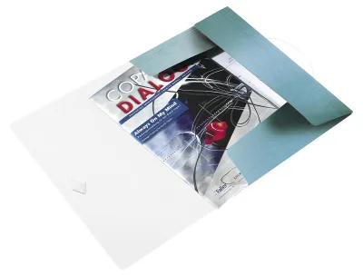 Immagine prodotto di LEITZ LTZ (Verkaufseinheit: 10) EckspannermappeWOW PP blau 660193 4002432105885
