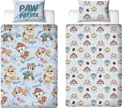 Produktbild von Paw Patrol - Skizze-Bettwäsche-Set AG4041 (Einzelbett) (Blau/Bunt)