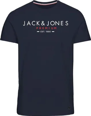 Produktbild von Jack & Jones Club Kurzarm-t-shirt Blau S Herren Blau S