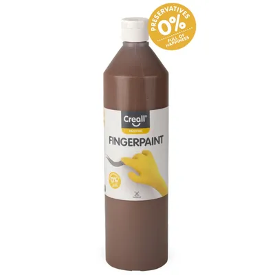 Produktbild von Creall Creall Fingerfarbe Braun