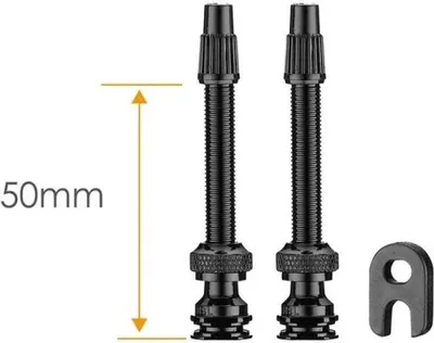 Produktbild von Ciclovation Tubeless Ventil Leicht 50 mm schwarz