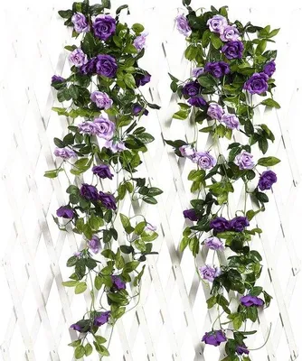 Produktbild von Famanu Kunstblumenbukett - Kunstblumen für Hochzeit und Dekoration, 240 cm