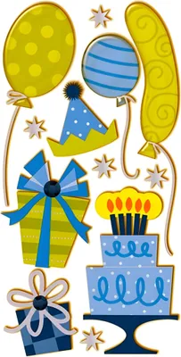 Produktbild von HEYDA 203780613 Stick-On's-Mix Party Boy 75 x 165 cm