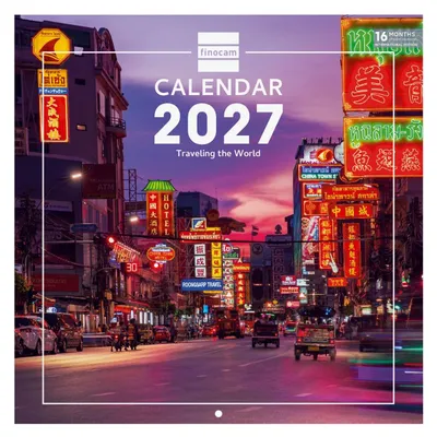 Productafbeelding van Finocam Wandkalender 2027 | Foto's: Reizen