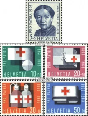 Produktbild von Briefmarken Schweiz 1963 Mi 775-779 (kompl.Ausgabe) gestempelt Pro Patria