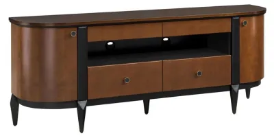 Image de Meuble TV Lowboard Armoire TV Table de télévision Console média Meuble TV