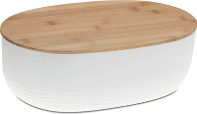 Obrázok produktu pre KELA Chlebník NAMUR plast / drevo biela KL-12060