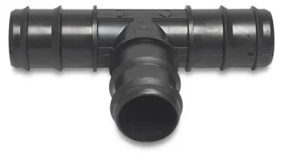 Produktbild von T-Stück 90° PP 32 mm, 4 bar für PE Rohr