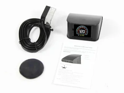 Produktbild von OBD2 HUD Head Up Display Bordcomputer Tachometer RPM Boost Temp Alarm DTC Scan