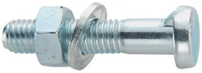 Produktbild von Lenkerklemmbolzen Sattelstützklemmbolzen Schraube mit Mutter und Scheibe M8, 32, 35 oder 40 mm, Länge:35 mm