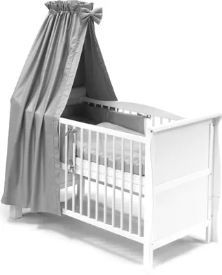 Produktbild von KOKO Kinderbett Kinderbettset  LILLY 120x60 cm Weiss