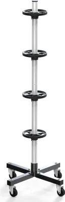 Produktbild von Felgenbaum Fahrbar Reifenständer Reifenbaum Felgenständer Reifenwagen bis 225 mm Reifen