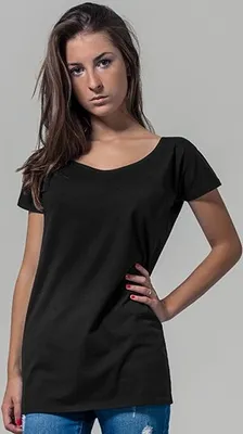 Obrázok produktu pre BuildYourBrand Dámske tričko s krátkym rukávom