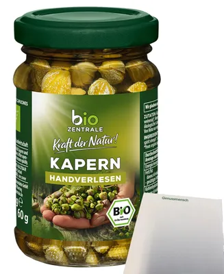 Produktbild von biozentrale Kapern (90g Glas) + usy Block