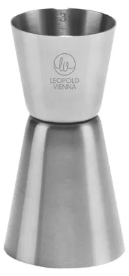 Zdjęcie produktu dla Miarka barowa Leopold Vienna z podziałką 30/50ml ø45x85mm, LV00529