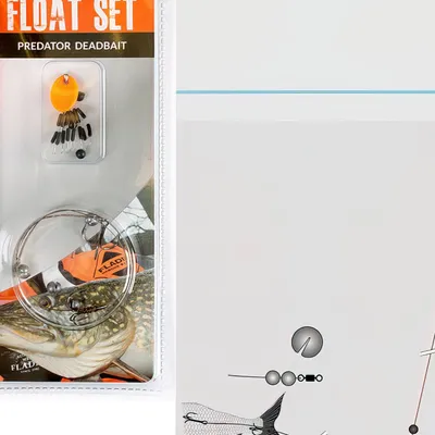Produktbild von Fladen Köderfisch Deadbait Pose Komplett Angelset
