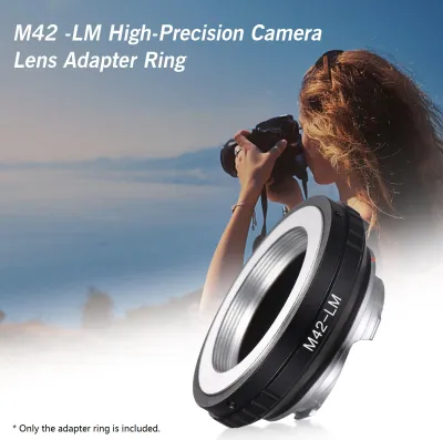 Obrázok produktu pre M42-LM Adaptačný krúžok na objektív fotoaparátu Náhrada pre skrutkovú montáž na M240 M240P M262 M3 M2 M1 M4 M5 M6 MP M7 M8 M9 M9-P M Monochrom M-E M-P M10 M-A