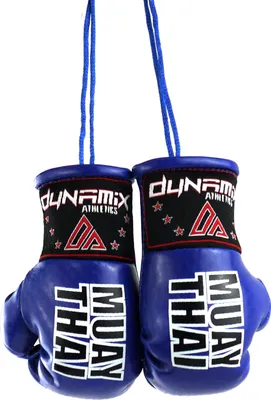 Produktbild von Dynamix Athletics Autospiegel Mini Boxhandschuhe Muay Thai Blau