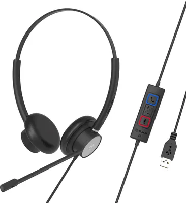 Produktbild von Tellur Voice 320, Kabelgebunden, 150 - 10000 Hz, 130 g, Kopfhörer, Schwarz