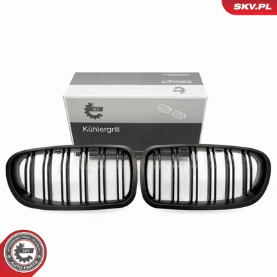 Produktbild von ESEN SKV 66SKV185 Kühlergrill Frontgrill für BMW 5 Touring (F11) Schwarz-Matt