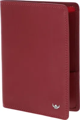 Produktbild von Golden Head Leder Ausweisetui Polo RFID Protect Reisepassetui 4455 Rot dunkelrot