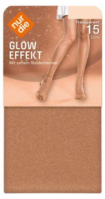 Produktbild von NUR DIE Damen Feinstrumpfhose Glow Effekt amber - Größe 40